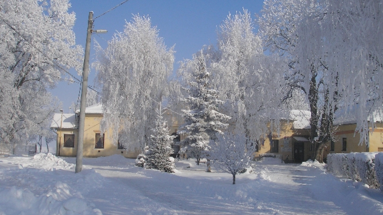 Fotografia fotogalérie Obec v zime