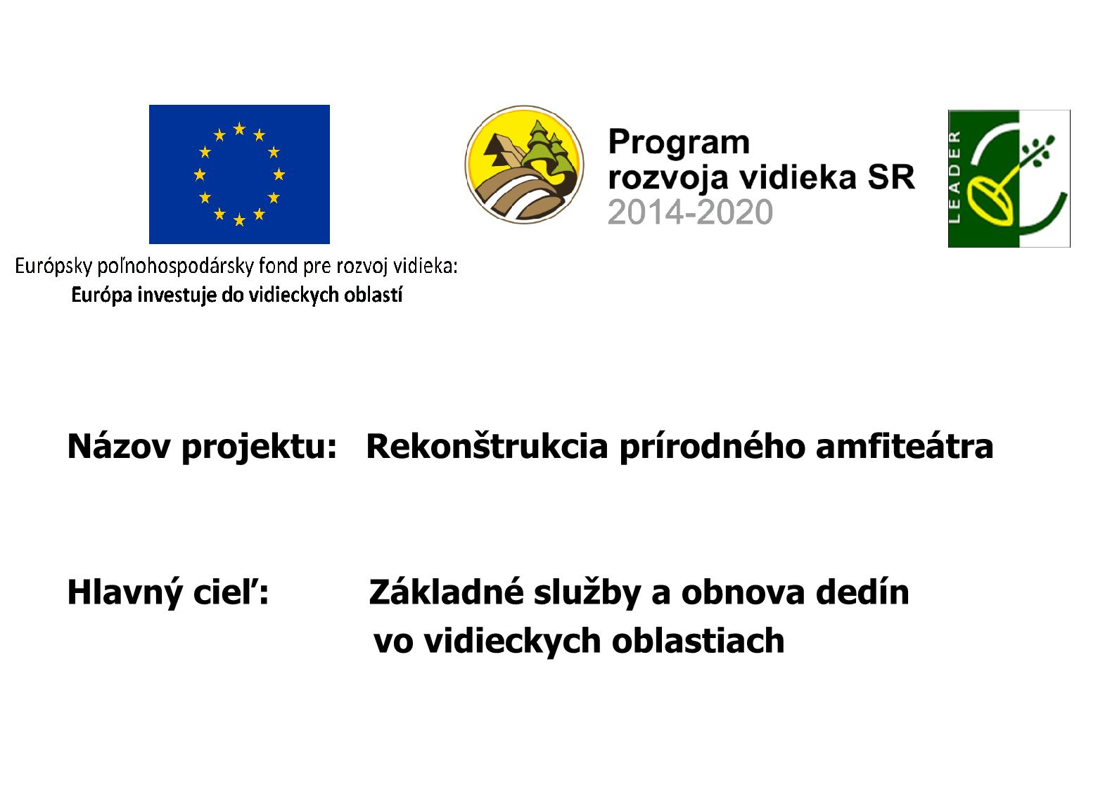 Fotka - Rekonštrukcia prírodného amfiteátra