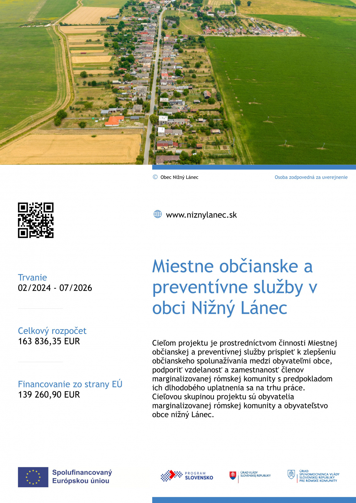 Fotka - Miestna občianska a preventívna služba v obci Nižný Lánec